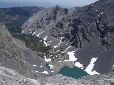 Upper Weber Creek Lakes. Photo by Rick Baugher, 7/4/08