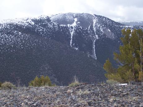 Indian Head Peak, photo by Rick Baugher, 5/29/08
