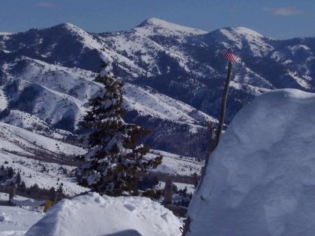 View East to Piney Peak, by Rick Baugher