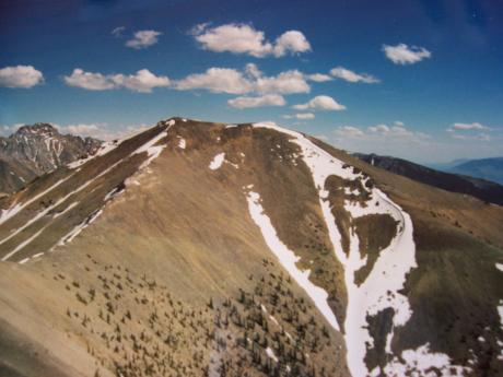 Lexi's Peak on 6/22/91.. Rick Baugher photo.