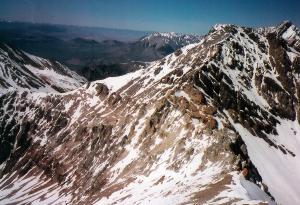 connecting ridge to Mt Idaho