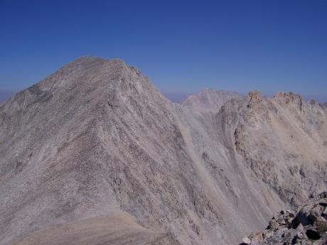 Peak 11,887 from Recess Saddle. Photo by Rick Baugher.