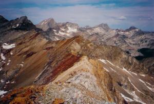 Old Hyndman, Hyndman, Duncan's Ridge, Goat, and the Devil's Bedstead East