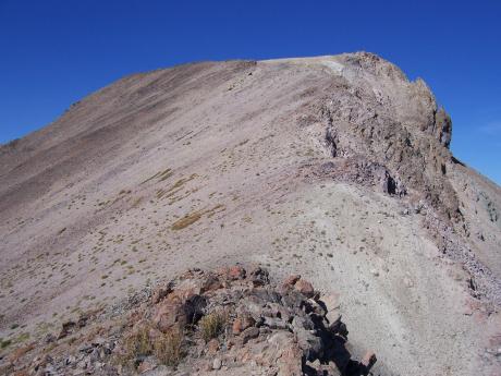 "Mittel Germania Peak" el. 10,605', photo by Rick Baugher