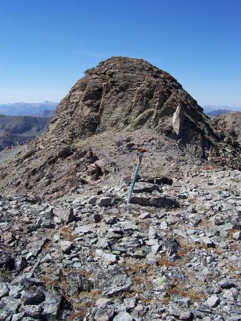 View west from elation 10,621', photo by Rick Baugher