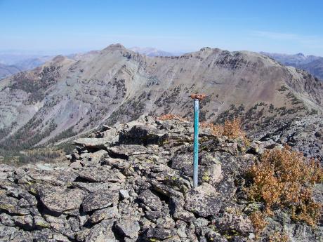 Summit of Alta Peak, photo by Rick Baugher