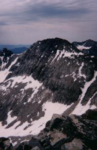 Peak 11,887 from Standhope Peak, photo by Tad Schafer.